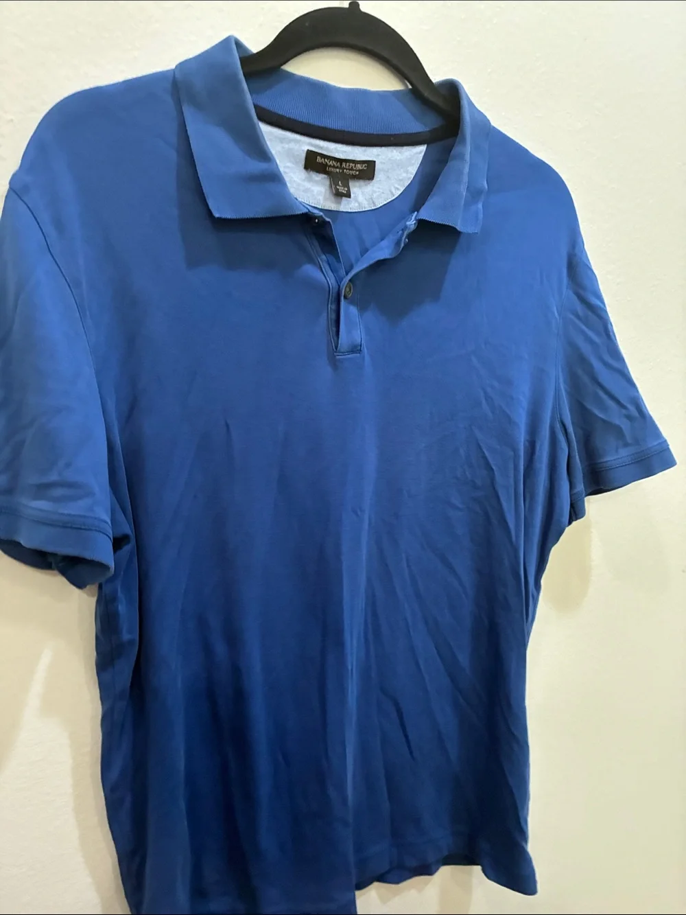 Banana Republic Men’s Royal Blue Polo